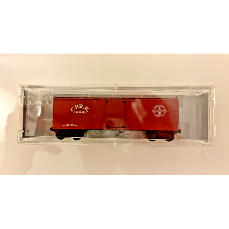 N Scale Micro Trains Walt Disney 1st Edition Carolwood Pacific CPRR #6666 Boxcar